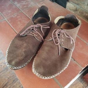 Vivo Barefoot Brown Suede Shoes